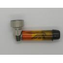 metal Kit Pipe with rasta design